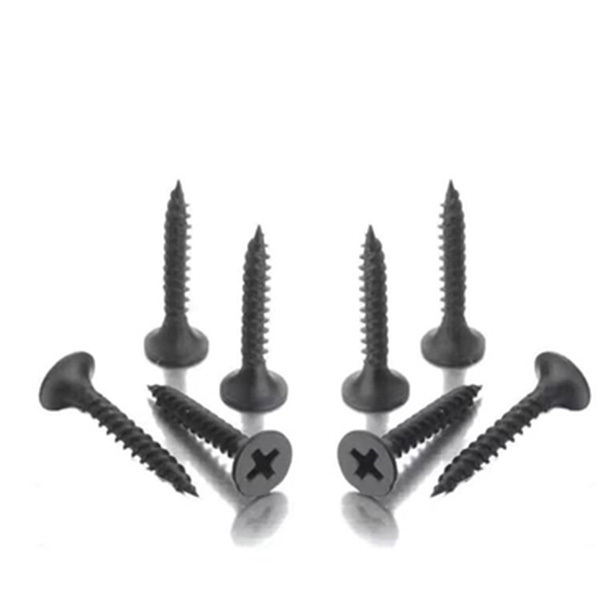 Black drywall screws group display